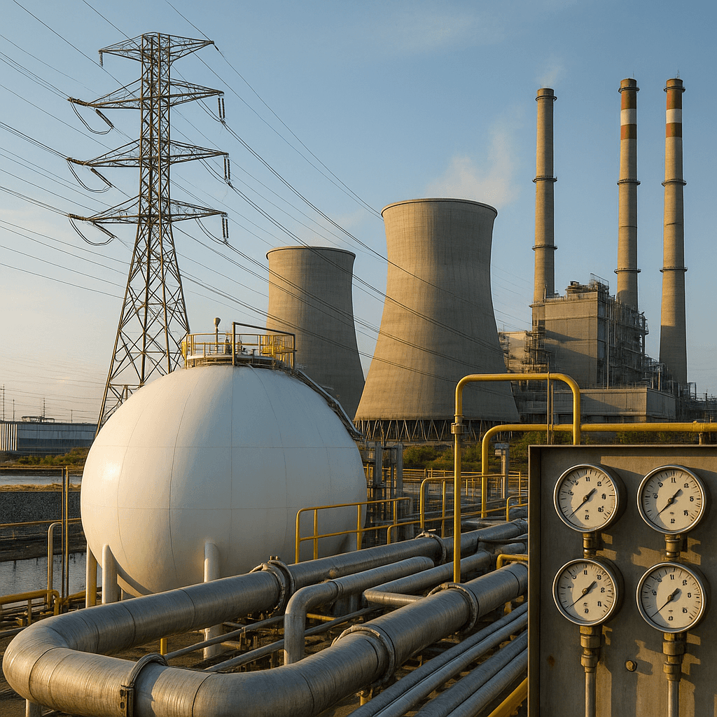 Electric Power & Gas background
