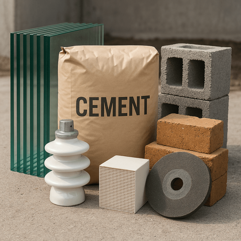 Glass & Ceramics Products background