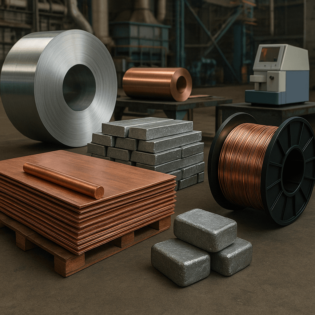Nonferrous Metals background