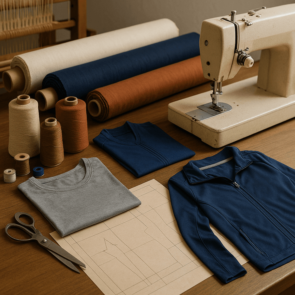 Textiles & Apparels background